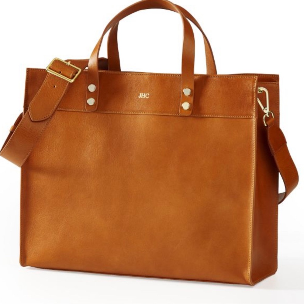 Mark & Graham Essential Leather Tote